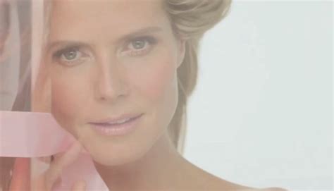 heidi klum surprise perfume commercial